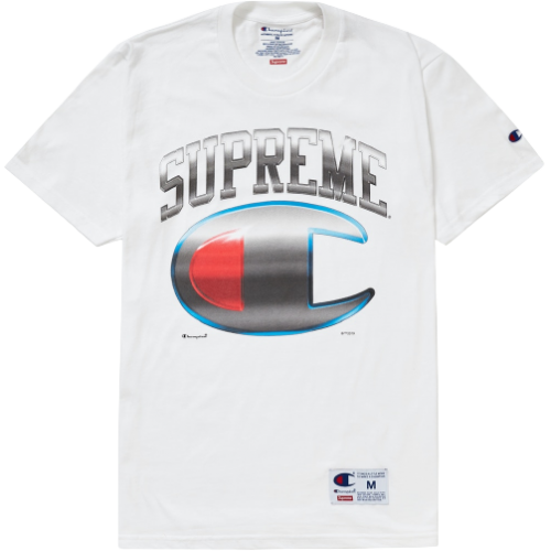 Supreme Champion Chrome S/S Top White By Youbetterfly